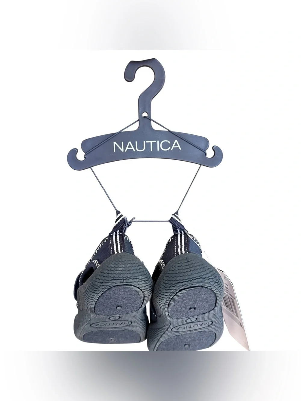 Nautica Kids Navy Blue Closed Toe Water Shoe with Hook-and-Loop Strap Size 5 NWT